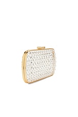 Blumarine Plexi Clutch in Trasparent & Crystal, view 4, click to view large image.