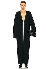 Brandon Maxwell The Harlan Sweater Dress in Black, view 1, click to view large image.