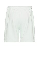 Bianca Chandon Running Juice Club Sweatshorts in Pale Blue, view 2, click to view large image.