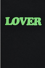 Bianca Chandon Lover Side Logo Shirt in Black, view 3, click to view large image.
