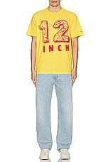 Bianca Chandon 12 Inch T-Shirt in Yellow, view 4, click to view large image.
