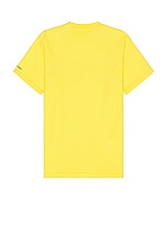 Bianca Chandon Celebrate T-Shirt in Yellow, view 2, click to view large image.