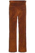 BODE Tobacco Corduroy Trousers in Tobacco, view 2, click to view large image.