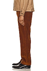 BODE Tobacco Corduroy Trousers in Tobacco, view 5, click to view large image.