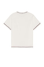 BODE Griffon Pocket T-shirt in White, view 2, click to view large image.