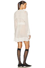 BODE Finch Dress in Ivory, view 3, click to view large image.