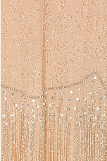 BODE Beaded Shakey Dress in Blush, view 4, click to view large image.