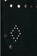 BODE Deck Of Cards Studded Jacket in Black, view 5, click to view large image.