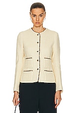 BODE Rice Jacket in Cream, view 1, click to view large image.