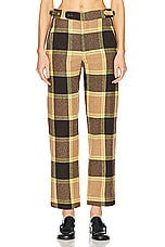 BODE Charleston Plaid Trouser in Multi, view 1, click to view large image.