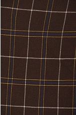 BODE Dunham Plaid Trouser in Brown Multi, view 5, click to view large image.