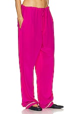 BODE Shadow Jasmine Pajama Pant in Fuchsia, view 2, click to view large image.