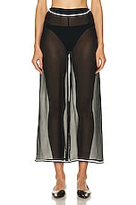 BODE Sheer Juana Trouser in Black, view 1, click to view large image.