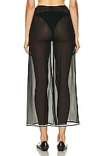 BODE Sheer Juana Trouser in Black, view 3, click to view large image.