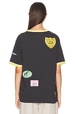 BODE Discount Taxi Tee in Black Multi, view 4, click to view large image.