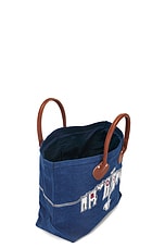 BODE Clothesline Tote Bag in Blue Multi, view 5, click to view large image.