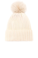 BOGNER Ranya Beanie in Off White, view 2, click to view large image.