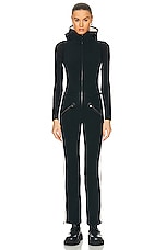 BOGNER Amalia-lD Ski Suit in Black, view 2, click to view large image.