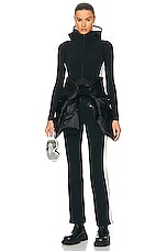 BOGNER Amalia-lD Ski Suit in Black, view 3, click to view large image.