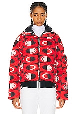 BOGNER Elani-D1 Jacket in Fast Red, view 1, click to view large image.