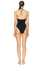 Bond Eye Gia One Piece Swimsuit in Black Eco, view 3, click to view large image.