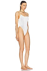 Bond Eye Low Palace One Piece Swimsuit in Coconut Milk, view 2, click to view large image.