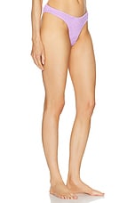 Bond Eye Christy Bikini Brief in Lilac Shimmer, view 2, click to view large image.