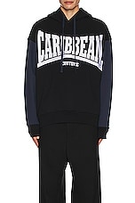 BOTTER Caribbean Couture Hoodie in Black, view 3, click to view large image.