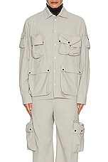 BOTTER Utility Pocket Shirt in Beige, view 3, click to view large image.