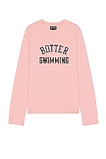 BOTTER Swimming T-shirt in Pink, view 1, click to view large image.