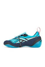 BOTTER x Reebok Sneakers in Aqua Blue & Blue, view 5, click to view large image.