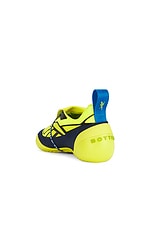 BOTTER x Reebok Sneakers in Yellow & Blue, view 3, click to view large image.