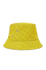 Bottega Veneta Hat in Kiwi, view 1, click to view large image.
