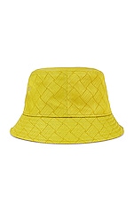 Bottega Veneta Hat in Kiwi, view 3, click to view large image.