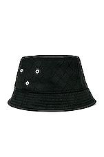 Bottega Veneta Hat in Black, view 1, click to view large image.