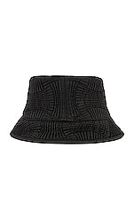 Bottega Veneta Intreccio Hat in Fondant, view 3, click to view large image.