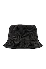 Bottega Veneta Intreccio Hat in Fondant, view 4, click to view large image.