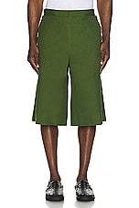 Bottega Veneta Compact Sailor Shorts in Thyme, view 4, click to view large image.