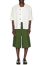 Bottega Veneta Compact Sailor Shorts in Thyme, view 5, click to view large image.