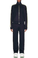 Bottega Veneta Tracksuit Trouser in Abyss, view 6, click to view large image.