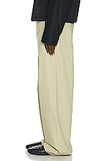 Bottega Veneta Sailor Trousers in Travertine, view 5, click to view large image.