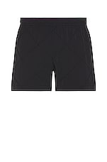 Bottega Veneta Intreccio Swim Shorts in Black, view 1, click to view large image.