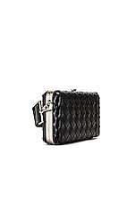 Bottega Veneta Shoulder Bag in Black, view 4, click to view large image.