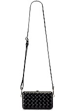 Bottega Veneta Shoulder Bag in Black, view 6, click to view large image.