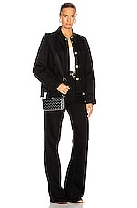 Bottega Veneta Shoulder Bag in Black, view 2, click to view large image.