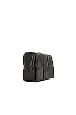 Bottega Veneta Candy Cassette Bag in Dark Green & Silver, view 4, click to view large image.