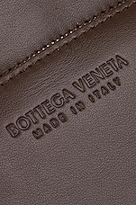 Bottega Veneta Medium Cassette Urban Leather Wave in Light Brown & Silver, view 5, click to view large image.