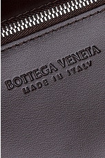 Bottega Veneta Intreccio Vogue Canvas Ribbon Borsa in Fondant & Natural Silver, view 6, click to view large image.