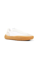 Bottega Veneta Sneaker in Optic White, view 2, click to view large image.