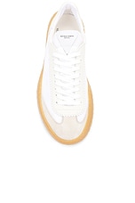 Bottega Veneta Sneaker in Optic White, view 4, click to view large image.